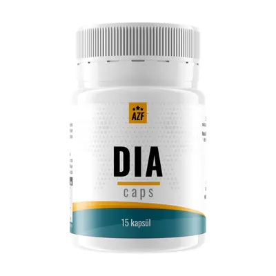 Dia Caps fiyatı 1.400 TL: 15 kapsüllük turuncu etiketli beyaz şişe
