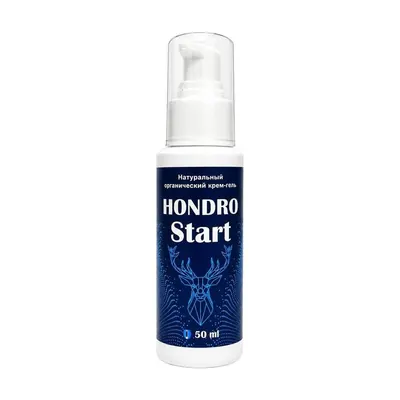 Hondro Start 50 ml pompalı şişe, geyik figürlü lacivert etiket